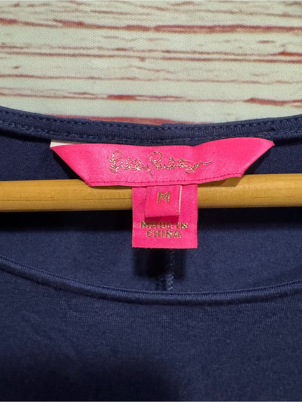 Lilly Pulitzer Ophelia Dress in True Navy Sz M - Picture 8 of 13